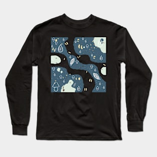 Abstract Long Sleeve T-Shirt